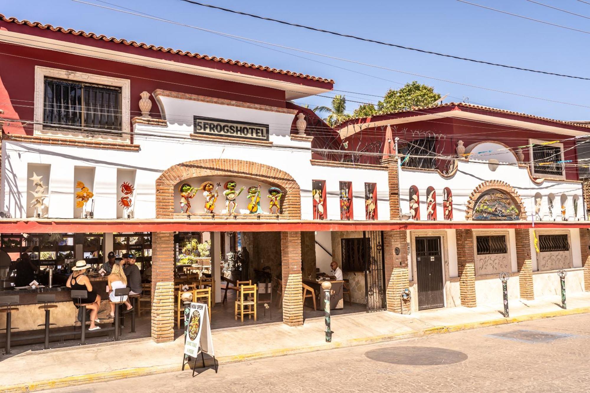 5 Frogs Hotel Bucerías Buitenkant foto